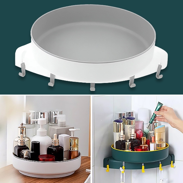 Selbstklebender wandeck-drehorganisator | SPACESAVER