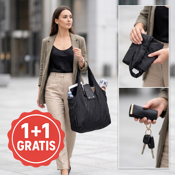 Faltbare Ledertasche | SHIFTBAG 1+1 GRATIS